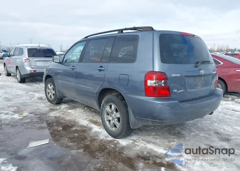 2004 Toyota Highlander V6 from USA, damaged, VIN JTEEP21AX40013148